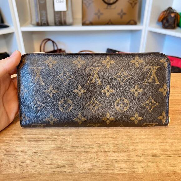 Louis Vuitton Monogram Kusama Waves Insolite Wallet Red - Limited Edition - Picture 4 of 10